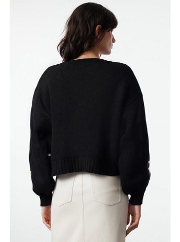 trendyol Cardigan in Schwarz