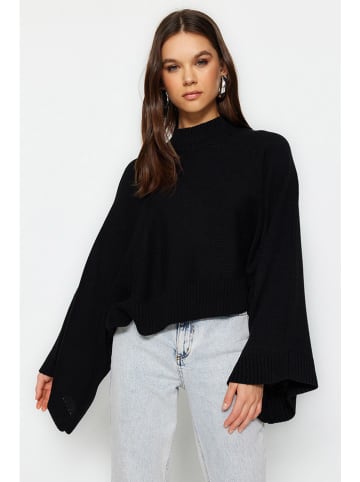 trendyol Sweter w kolorze czarnym