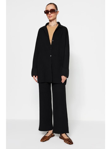 trendyol 2tlg. Outfit in Schwarz