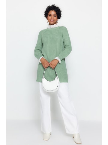 trendyol Pullover in Grün