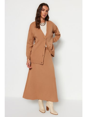 trendyol 2-delige outfit lichtbruin