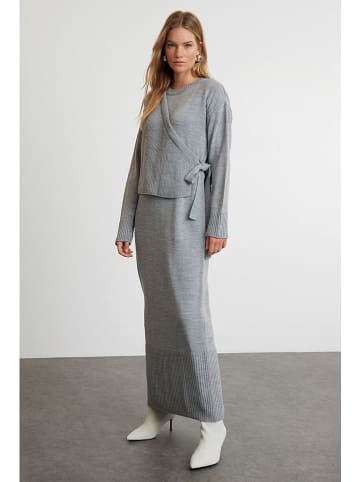 trendyol 2tlg. Outfit in Grau