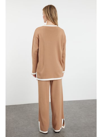 trendyol 2tlg. Outfit in Camel