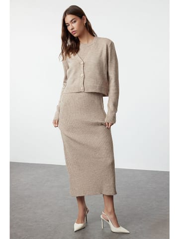 trendyol 2-delige outfit beige