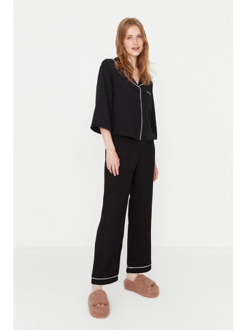 trendyol Pyjama in Schwarz