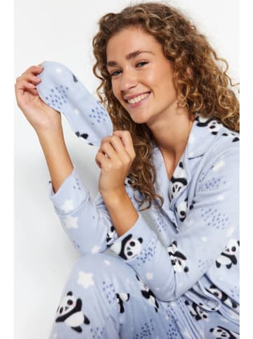 trendyol Pyjama in Hellblau
