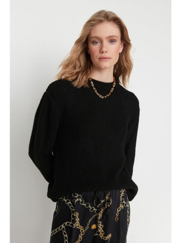 trendyol Sweter w kolorze czarnym