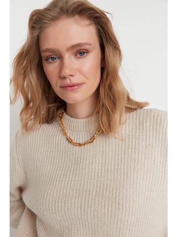 trendyol Pullover in Beige