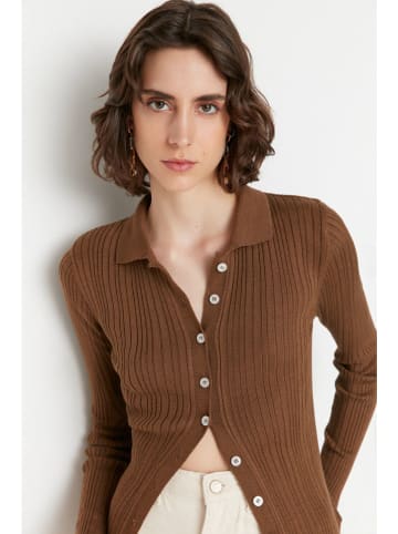 trendyol Vest lichtbruin