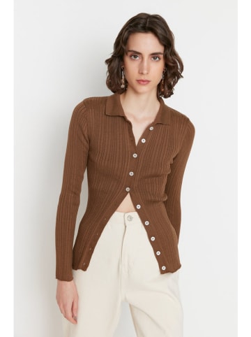 trendyol Vest lichtbruin