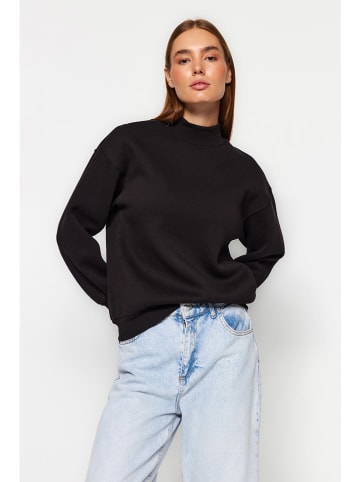 trendyol Sweatshirt in Schwarz