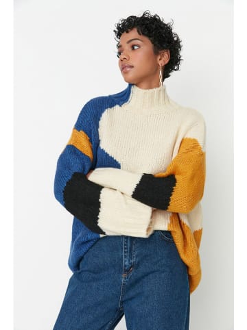 trendyol Rollkragenpullover in Beige