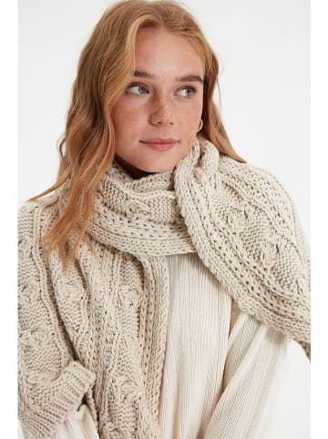 trendyol Sjaal beige - (L)140 x (B)33 cm