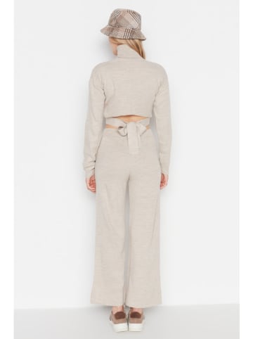 trendyol 2-częściowy zestaw w kolorze beżowym
