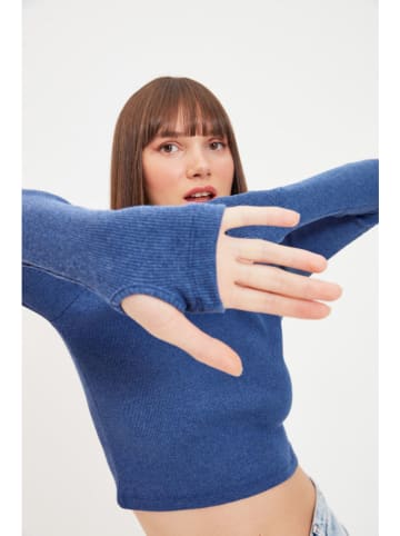 trendyol Longsleeve in Blau