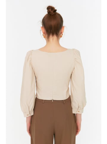 trendyol Blouse zandkleurig