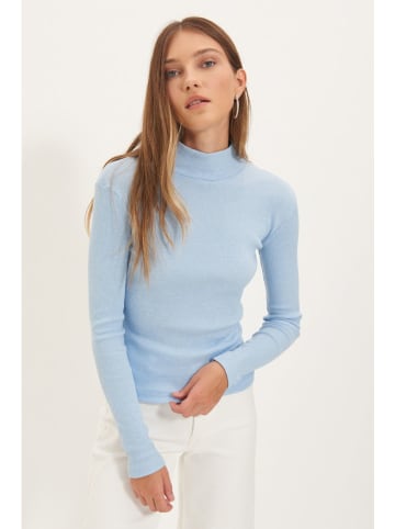 trendyol Longsleeve lichtblauw