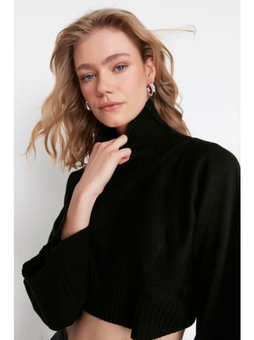 trendyol Sweter w kolorze czarnym