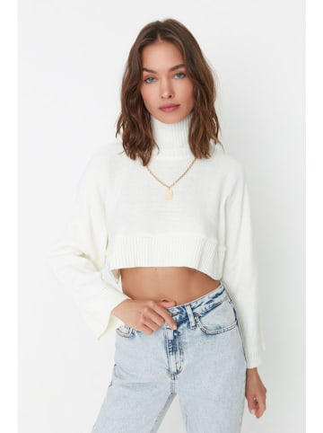trendyol Sweter w kolorze białym