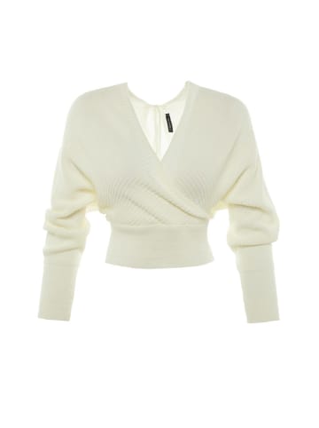 trendyol Sweter w kolorze białym