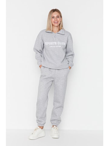 trendyol Sweatbroek grijs