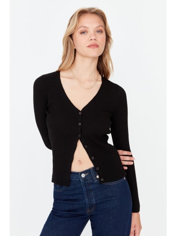 trendyol Cardigan in Schwarz