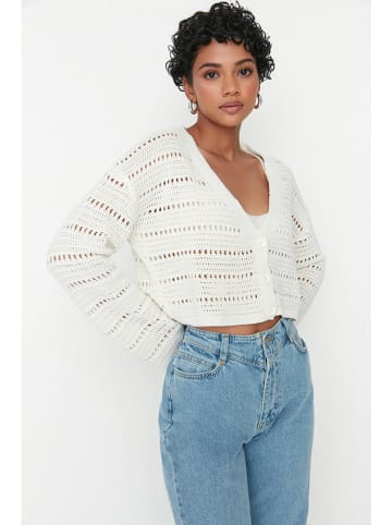 trendyol Cardigan in Weiß