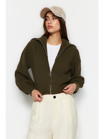 trendyol Kardigan w kolorze khaki