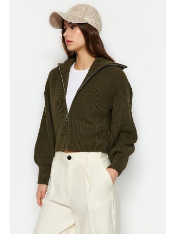 trendyol Cardigan in Khaki