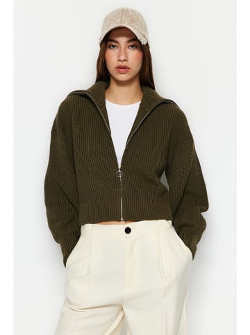 trendyol Cardigan in Khaki