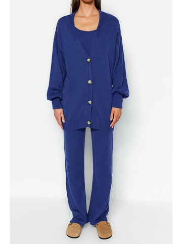 trendyol 2-delige outfit donkerblauw