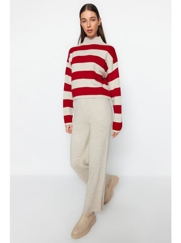 trendyol 2-delige outfit beige/rood