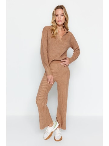 trendyol 2tlg. Outfit in Camel