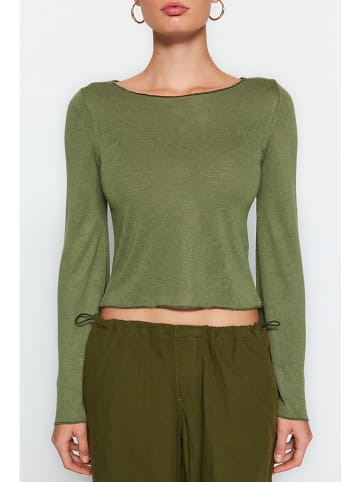 trendyol Bluse in Grün