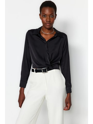 trendyol Bluzka w kolorze czarnym