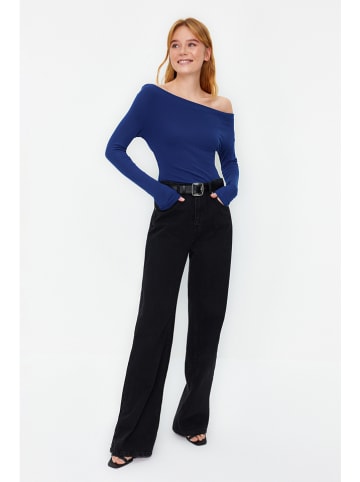 trendyol Longsleeve in Dunkelblau