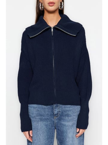 trendyol Kardigan w kolorze granatowym