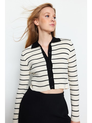 trendyol Vest crème/zwart