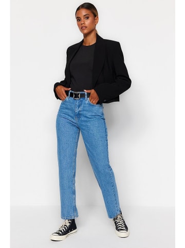 trendyol Spijkerbroek - regular fit - blauw