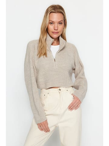 trendyol Pullover in Beige