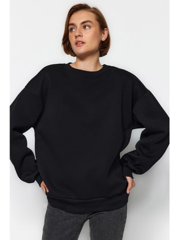 trendyol Sweatshirt in Schwarz
