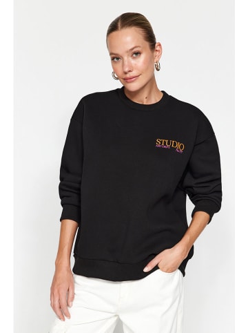 trendyol Bluza w kolorze czarnym