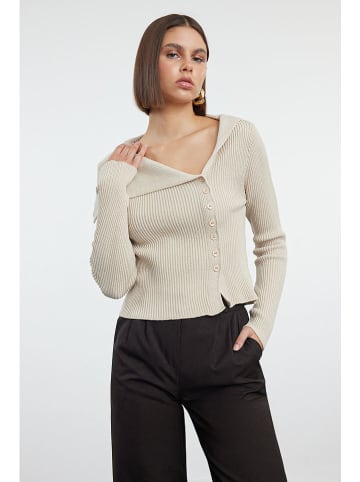 trendyol Cardigan in Beige