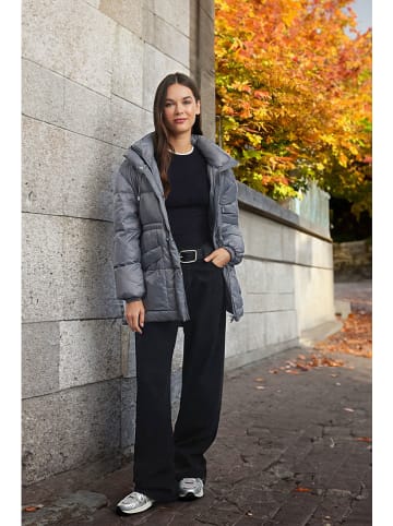 trendyol Winterjas grijs