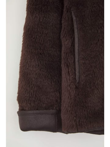 trendyol Teddyjacke in Dunkelbraun