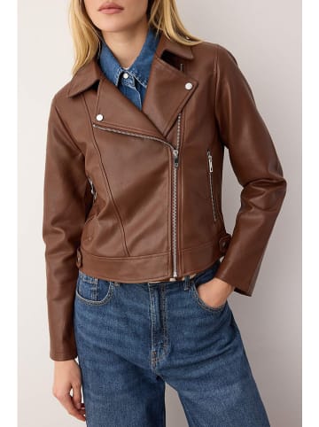 trendyol Kunstlederjacke in Braun