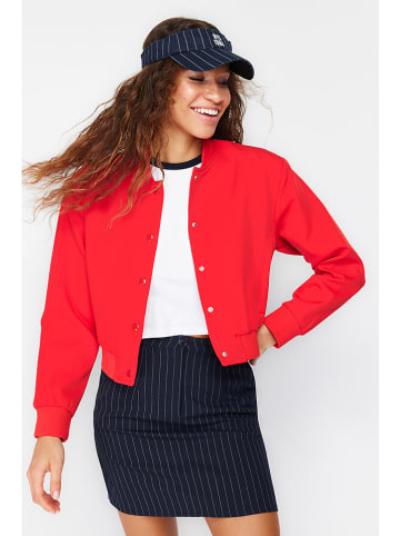trendyol Fleecejacke in Rot