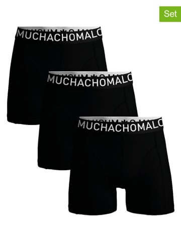 Muchachomalo 3er-Set: Boxershorts in Schwarz