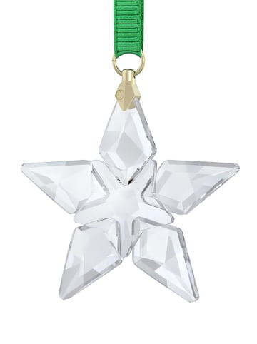 Swarovski Kristallen ster transparant/groen