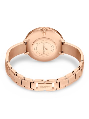 Swarovski Quarzuhr in  Rosévegold/ Rot